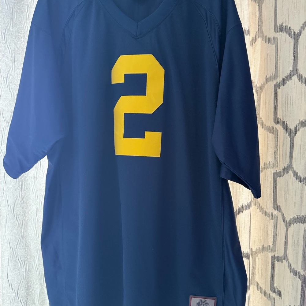 Charles Woodson Mitchell & Ness The University of Michigan  Jersey